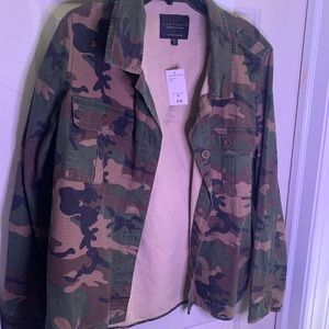 Sanctuary camo utility jacket